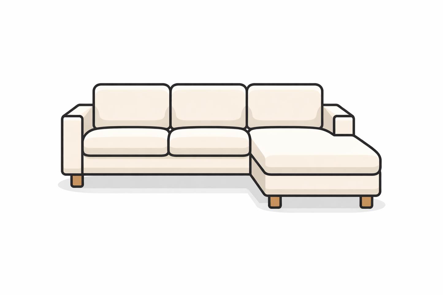 L-förmiges Sofa (Eckcouch) – Abholung & Entsorgung Berlin