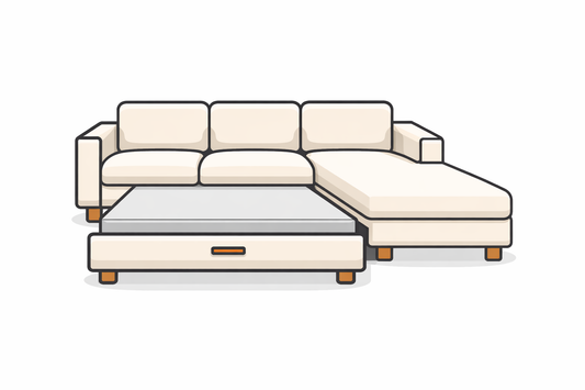 L-förmiges Sofa mit Schlaffunktion – Abholung & Entsorgung Berlin