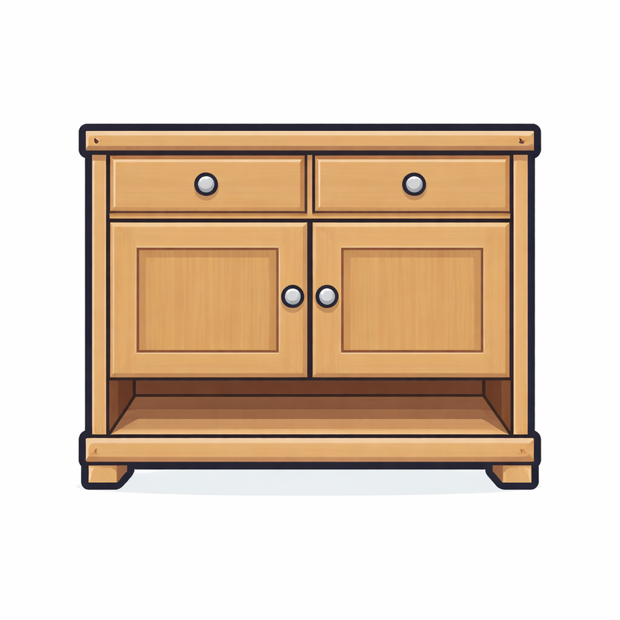 Buffet ohne Aufsatz – Sideboard / Buffetschrank Sperrmüll Abholung Berlin