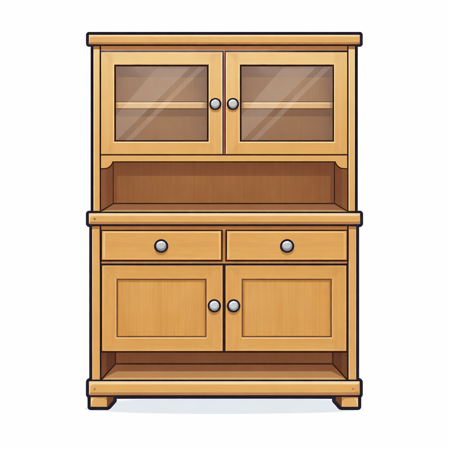 Buffet mit Aufsatz – Buffetschrank Esszimmer Sperrmüll Abholung Berlin