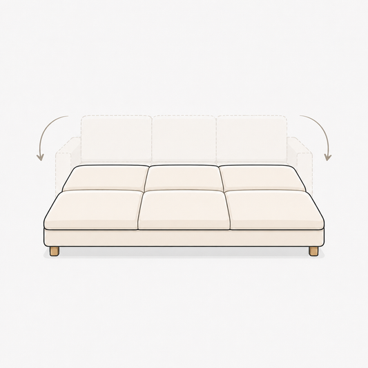 Sofa Dreisitzer mit Schlaffunktion entsorgen Berlin – Abholung & Entsorgung zum Festpreis